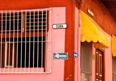 Colourful buildings in Havana